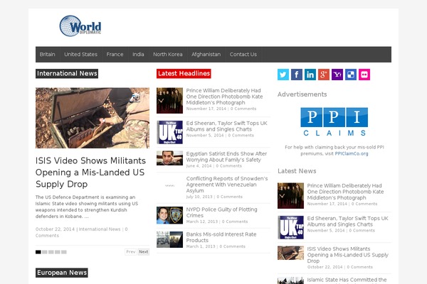 NewsPlus theme site design template sample