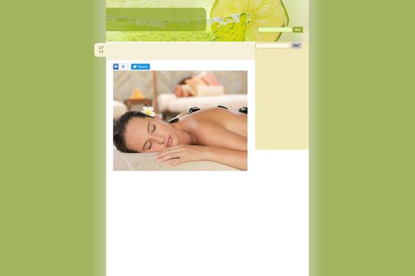 Lime Slice theme site design template sample