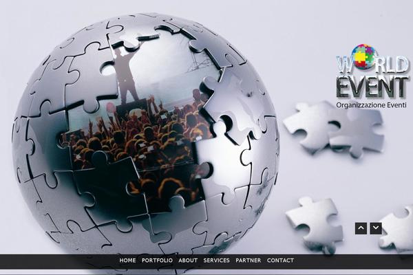 Surreal theme site design template sample