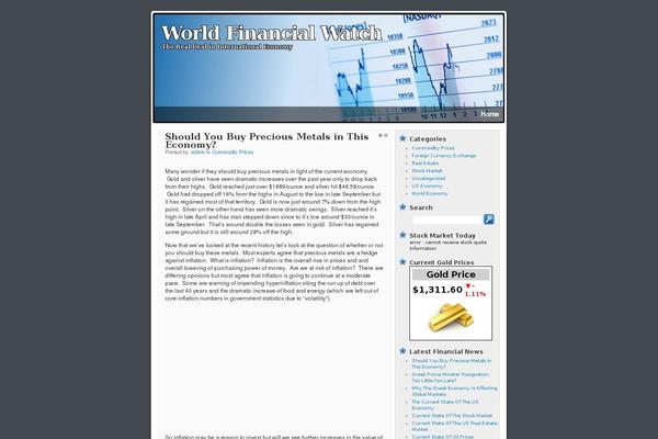 Site using Stock-quote-sidebar plugin