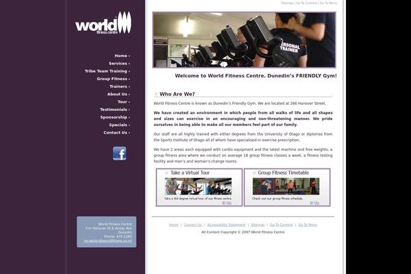 Wfc theme site design template sample