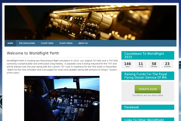 Blue Planet theme site design template sample