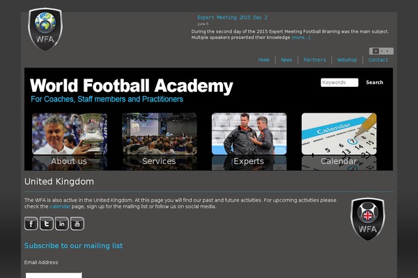 Site using Events-manager-pro plugin