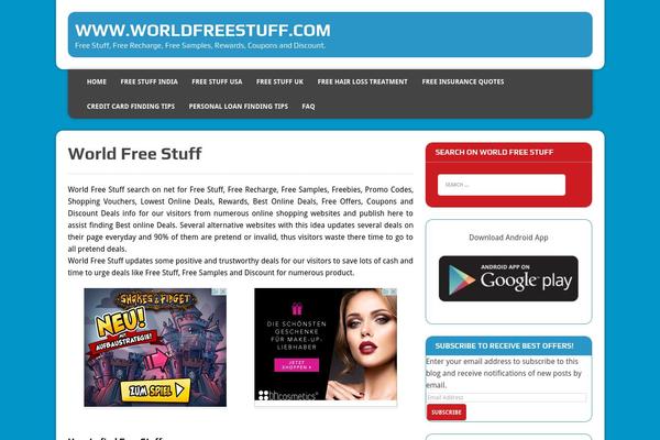 MH Joystick lite theme site design template sample