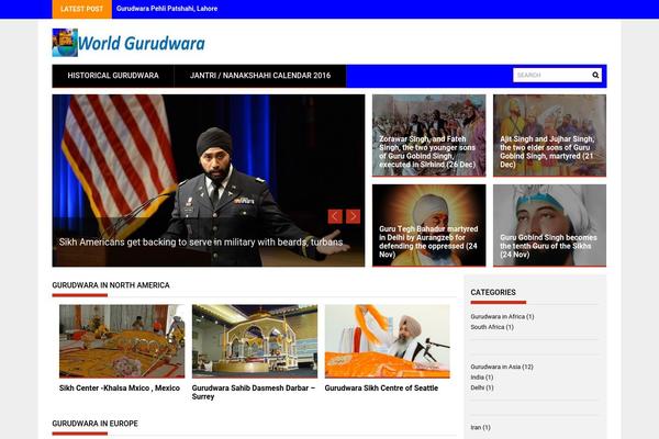 ProfitMag theme site design template sample