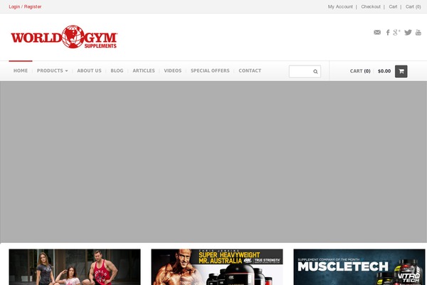 Webmarket theme site design template sample