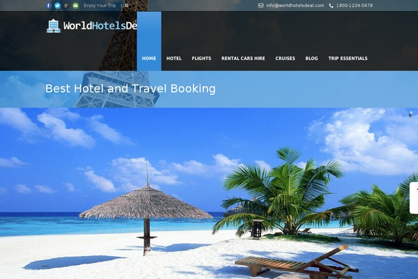 Tour Package V1.02 theme site design template sample