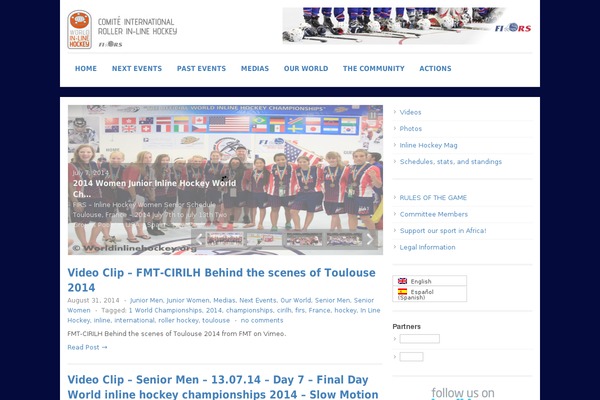 Site using Flying-pages plugin