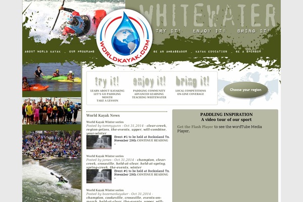worldkayak.com site used Wk