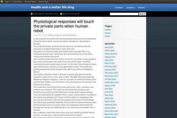 ColdBlue theme site design template sample