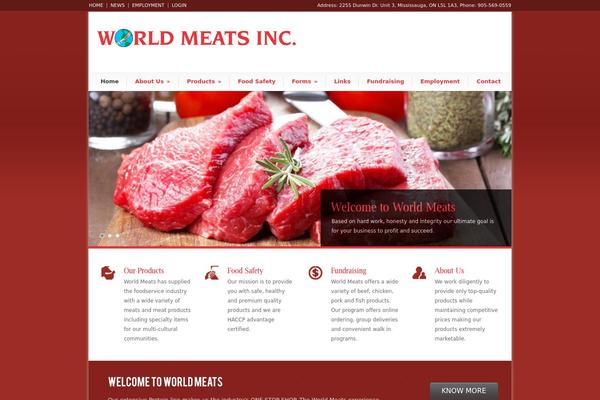 worldmeats.com site used Kinexmedia