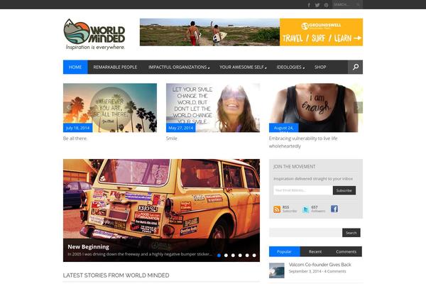 Site using Easy Author Image plugin