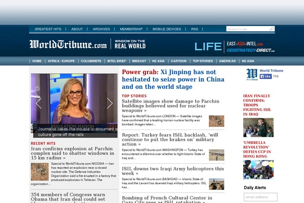 Newspaperss theme site design template sample