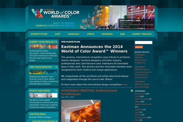 worldofcolorawards.com site used Woca