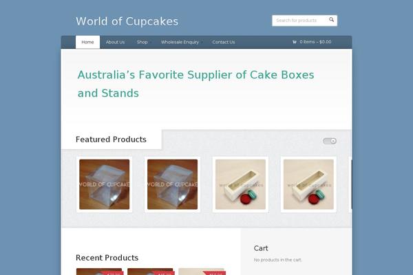 Wootique theme site design template sample