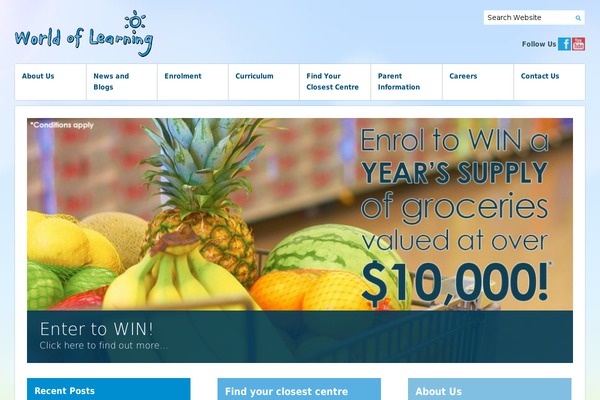 G8 theme site design template sample