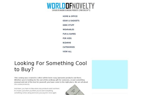 Chirps theme site design template sample