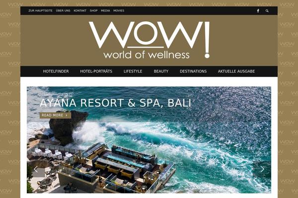 PRESSO theme site design template sample