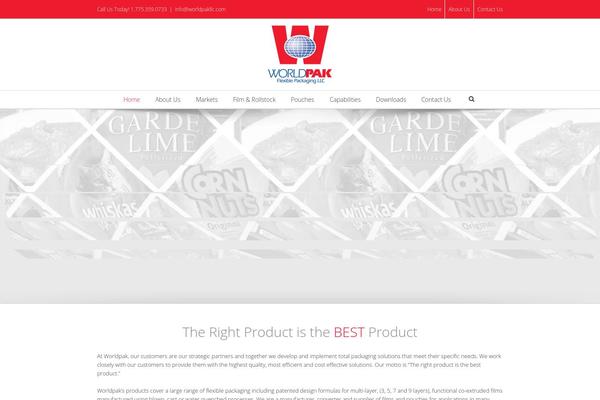 worldpakllc.com site used Worldpak-theme