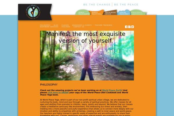 worldpeaceyoga.com site used Yoga