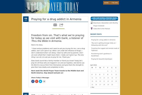 Fruitful theme site design template sample