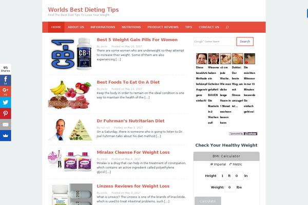 Site using Search by Google plugin