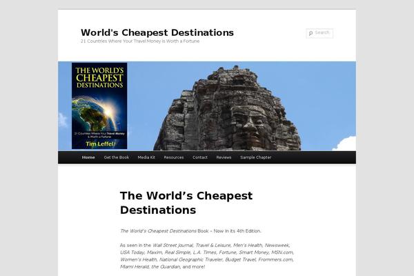 Duster theme site design template sample