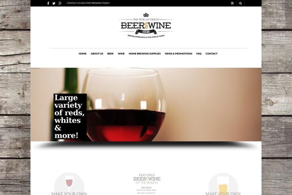 The Retailer theme site design template sample