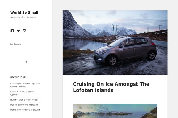Twenty Twelve theme site design template sample