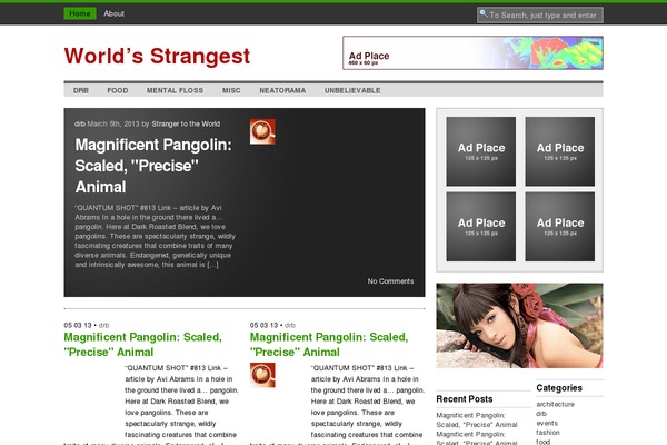 Hamasaki theme site design template sample