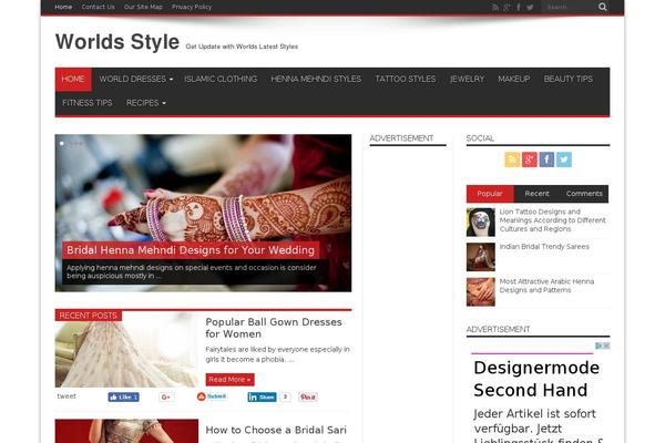 Site using Social Essentials - Social Stats and Sharing Buttons plugin