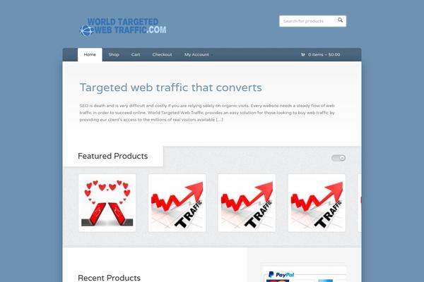 Wootique theme site design template sample