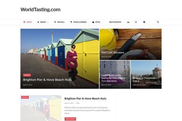 SmartMag theme site design template sample
