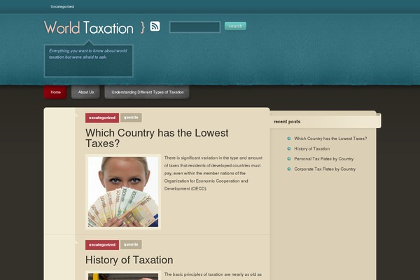 Cherrytruffle theme site design template sample