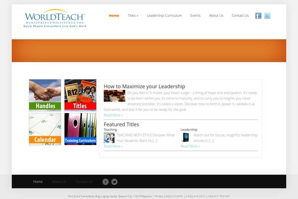 Foxy theme site design template sample