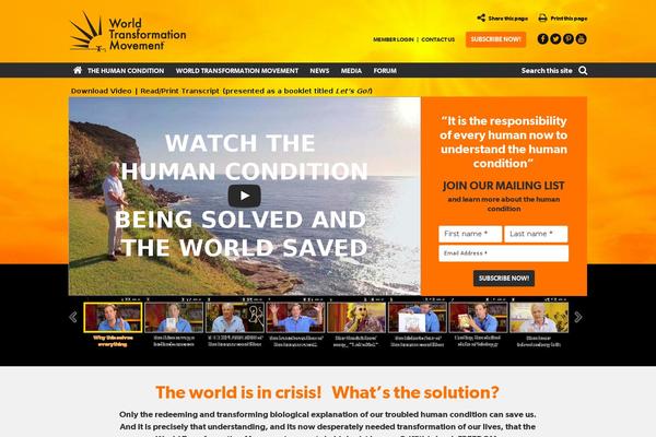 worldtransformation.com site used Wtm-theme