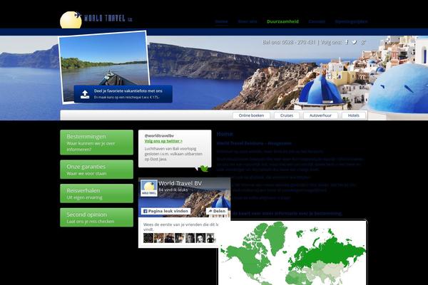 worldtravel.nl site used Worldtravel