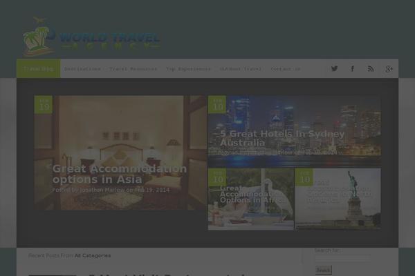 Nexus theme site design template sample