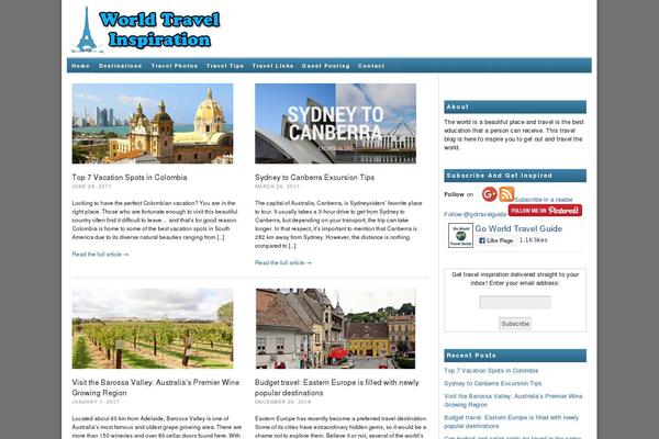 Thesis 1.8.5 theme site design template sample