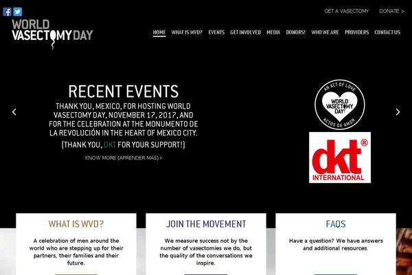worldvasectomyday.org site used Wvd