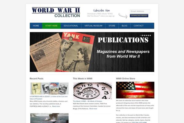 StorePress theme site design template sample