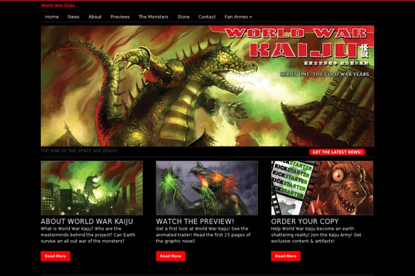 Hero theme site design template sample