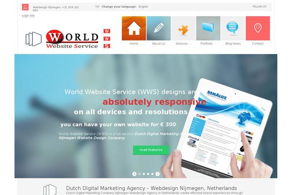 Site using Menu Customizer plugin