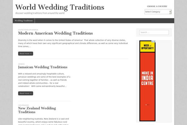 Magazine Basic theme site design template sample