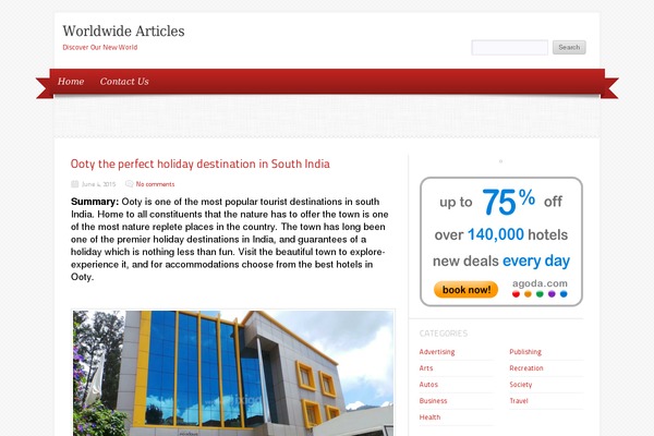 Delicacy theme site design template sample