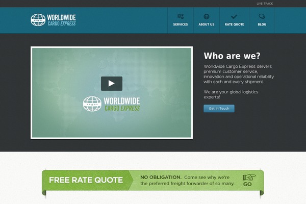 Ikaros theme site design template sample