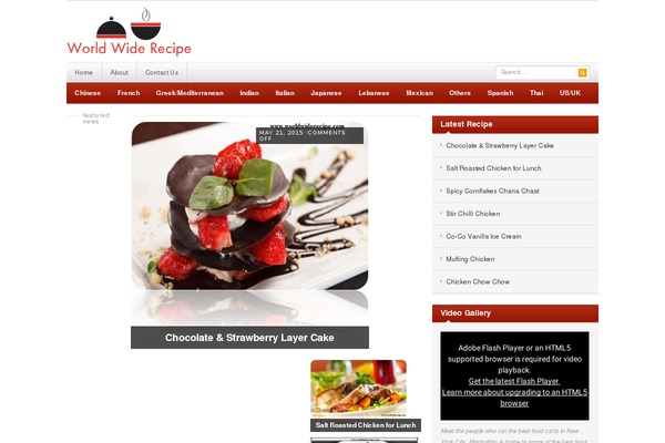 Resizable theme site design template sample