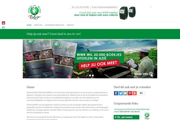 Site using Ad Squares Widget plugin