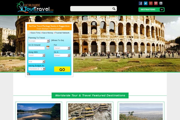 Realty theme site design template sample