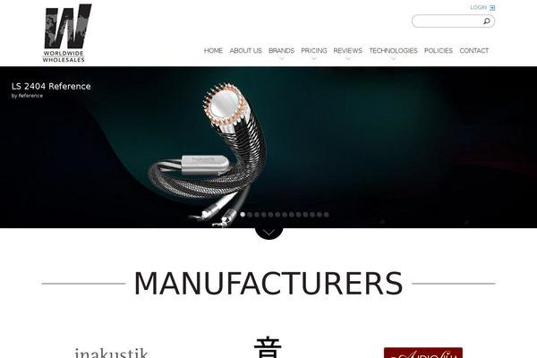 World Wide theme site design template sample